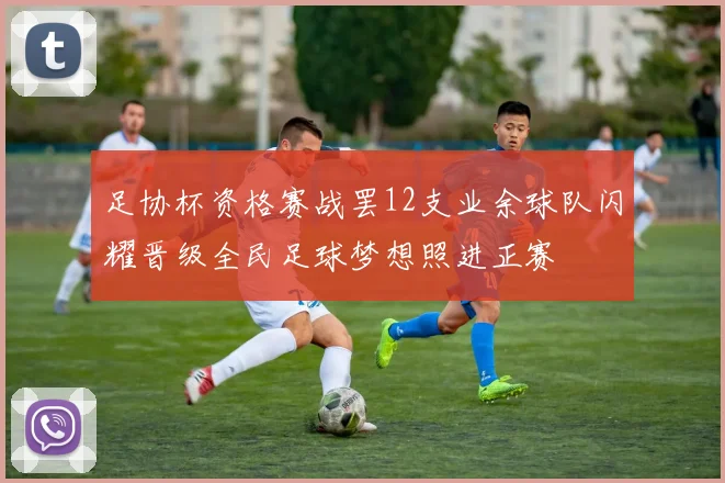 足协杯资格赛战罢12支业余球队闪耀晋级全民足球梦想照进正赛