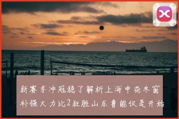 新赛季冲冠稳了解析上海申花冬窗补强火力比2狂胜山东鲁能仅是开始